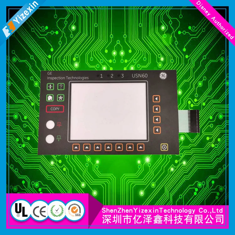 China Manufacturer High Quality Membrane Switches with LEDs and Metal Domes